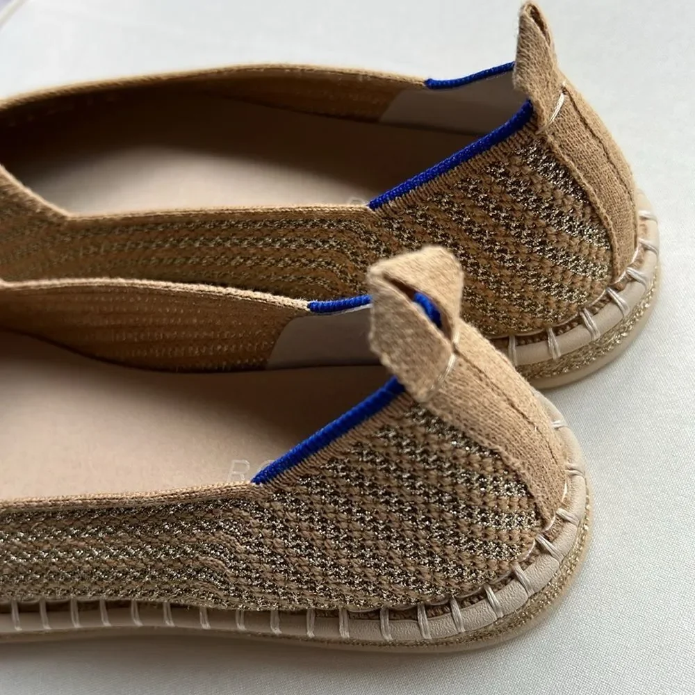 Rothy's The Espadrille Gold Stripe - Picture 10 of 17
